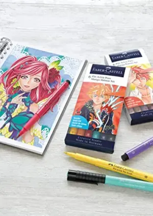 Faber-Castell Marcador Artístico Shôjo 6 Cores