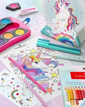 Faber-Castell Marcador Feltro Unicornio 33un Estojos Metálicos