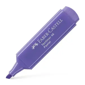 Faber-Castell Marcador Sublinhador Lilás Pastel