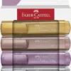 Faber-Castell Sublinhadores Cores Metálicas