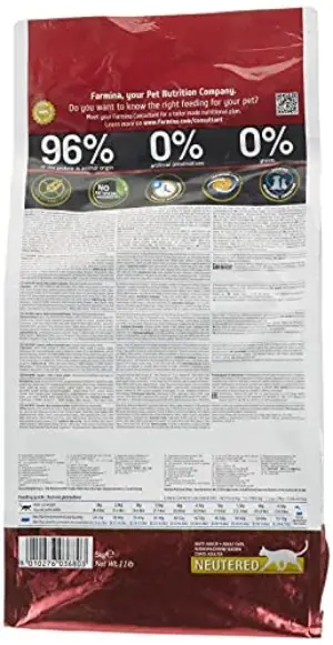 Farmina Raçao Seca Gatos Pumpkin Neutered Codorniz 5kg