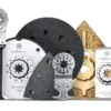 Fein Best Of Statlock Saw Blades Metal 6 Peças Compatibilidade Multiferramentas Prateado