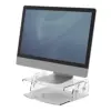 Fellowes 9731101 Suporte Para Monitor Ajustável Ergônomico Translucido