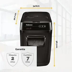 Fellowes AutoMax 200C 200 folhas Destruidora de Papel