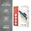 Fellowes Bolsas Plastificação Glossy 125 Microns 65×95 mm