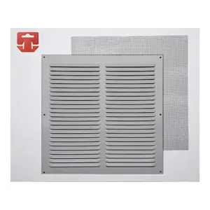 Fepre 15x15cm Wengue Grelha com Mosquiteiro