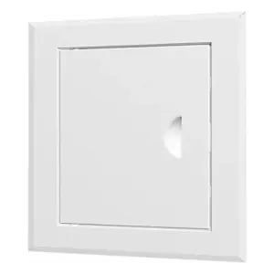 Fepre Tampa de Registro Aço Branco 15x15cm