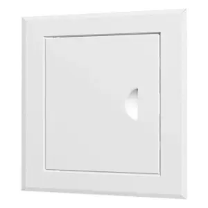 Fepre Tampa de Registro de Aço 20x20cm Branco