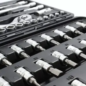 Ferrestock Chaves de Fenda con Vaso Cromado