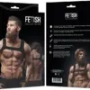 Fetish Submissive Attitude Neoprene Sport Men Harness Preto L