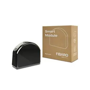 Fibaro FGS-214 Micromódulo Detectores e Sensores Preto
