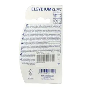 Fio Dentário Elgydium Clinic Preto 50m