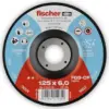 Fischer Disco de Desbaste Fgd-cp 125x6x22,23 de Moagem de Carbono
