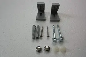 Fischer Fixação Horizontal WC Aço inoxidável