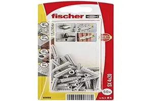 Fischer Nylon parafuso 4 vias