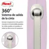 Flexi Trela Extensível Rosa 5m