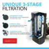 Fluval Filtro Interno U para Aquários e Terrários