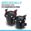 Fluval Foamex para Filtro FX Bio 2pc