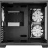 FSP CMT380A Caixa de PC ATX Preto Vidro Temperado 380mm