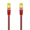 Aisens Cabo de Rede RJ45 Cat7 S/FTP 50cm Vermelho