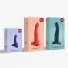 Fun Factory Limba Dildo Flexível Vermelho Tamanho M