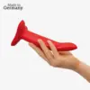 Fun Factory Limba Dildo Flexível Vermelho Tamanho M