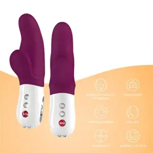 Fun Factory Miss Bi Vibrador Duplo Silicone Inodoro Impermeável
