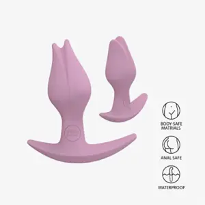 Fun Factory Plugue Anel de Silicone Rosa Anal
