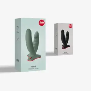 Fun Factory Ryde Dildo Silicone Transparente