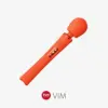 Fun Factory Vim Recarregável Vibratório Pesado Rumble Wand Sunrise Laranja