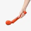 Fun Factory Vim Recarregável Vibratório Pesado Rumble Wand Sunrise Laranja