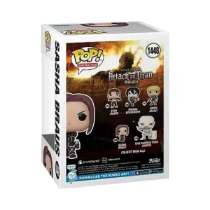 Funko Colecionável Attack On Titan Sasha Braus Edição Exlusa