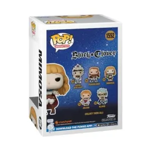 Funko Colecionável Black Clover Mimosa Preto Edição Exclusiva