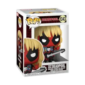 Funko Colecionável Deadpool Heavy Metal Edition