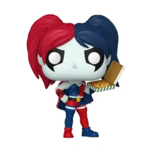 Funko Colecionável Harley Quinn 30th Anniversary Harley Quinn with Pizza