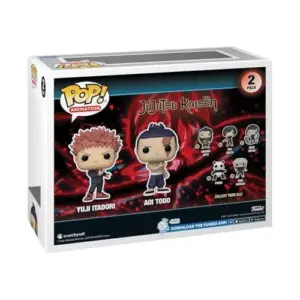 Funko Colecionável Jujutsu Kaisen Itadori & Todo Pack