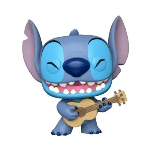 Funko Colecionável Jumbo Lilo & Stitch UKulele Exclusive