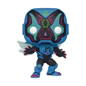 Funko Colecionável Linha DC Heroes Edição Dia De Los DC Blue Beetle