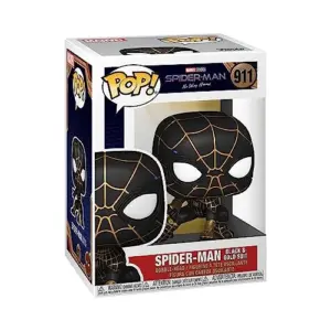 Funko Colecionável Marvel Spider-Man No Way Home Edição Black & Gold Suit