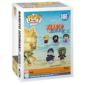 Funko Colecionável Naruto Shippuden Naruto Uzumaki Kurama Link Mode AAA Anime Exclusive