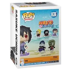Funko Colecionável Naruto Shippuden Sasuke Uchiha GITD Exclusive