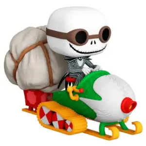 Funko Colecionável Nightmare Before Christmas Jack com Goggles e Snowmobile