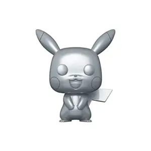 Funko Colecionável Pokémon Pikachu Metallic Edição 25cm