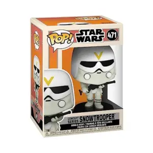 Funko Colecionável Star Wars Concept Snowtrooper Edição Exclusiva