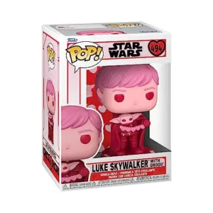 Funko Colecionável Star Wars Valentines Luke & Grogu Ed. Exclusiva