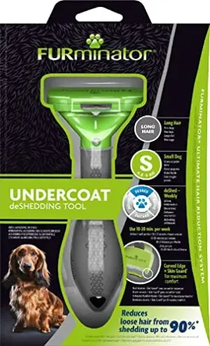 FURminator Escova Desembaraçadora Pelo Longo – Cão Pequeno