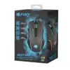 Fury Hustler 6400 DPI USB preto RGB