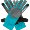 Gardena Luvas de Jardinagem Silicone e Malha S Cinza Segurança