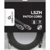 Gembird PP8-LSZHCU-BK-15M Cabo de Rede Cat8 15m Preto