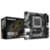 Gigabyte B650I AX AMD B650 Preto Suporte Processadores Ryzen DDR5 Wi-Fi 6E